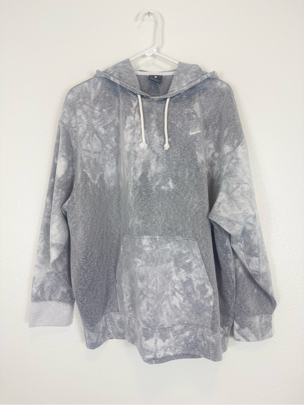 Nike Icon Dri-Fit Clash Hoodie Cloud Gray Tie Dye Large